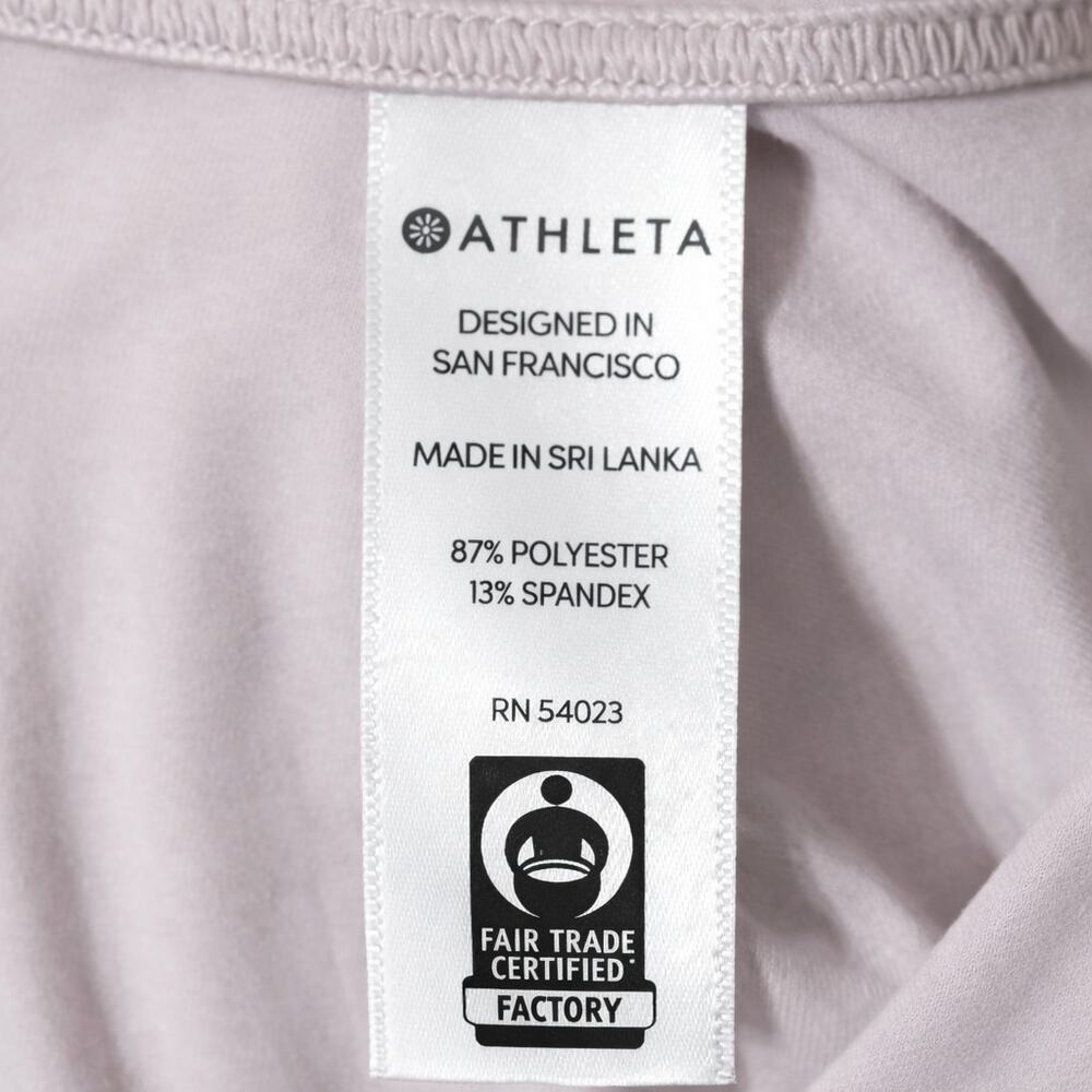 Athleta scrunch CHI TANK Pink XL - Picture 5 of 5